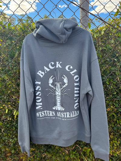 Mossy Back Hoodie - Grey
