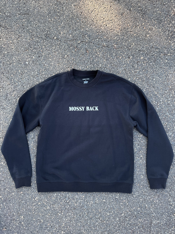 Mossy Back Black Crew