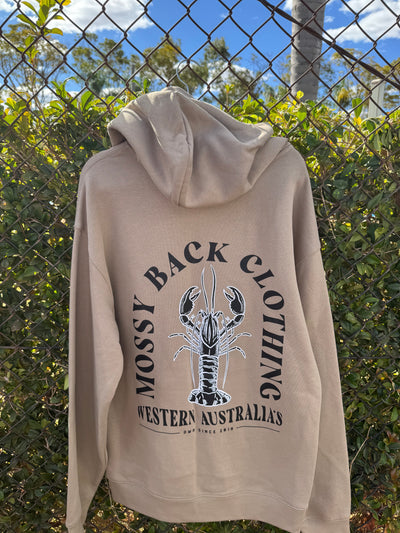 Mossy Back Hoodie - Tan