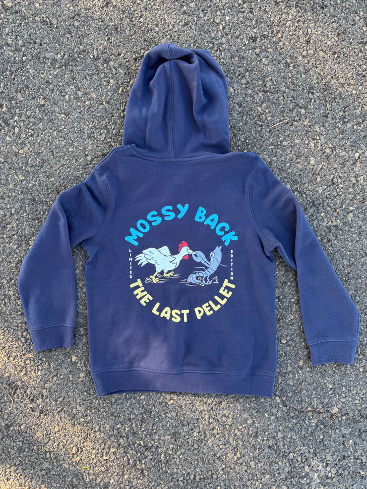 Kids Blue Last Pellet Hoodie