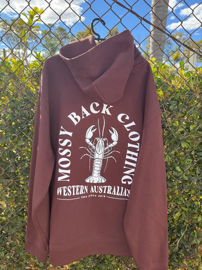 Mossy Back Hoodie - Brown
