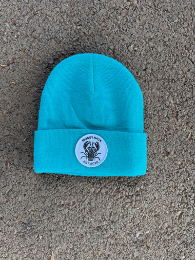 Mossy Beanie - Aqua