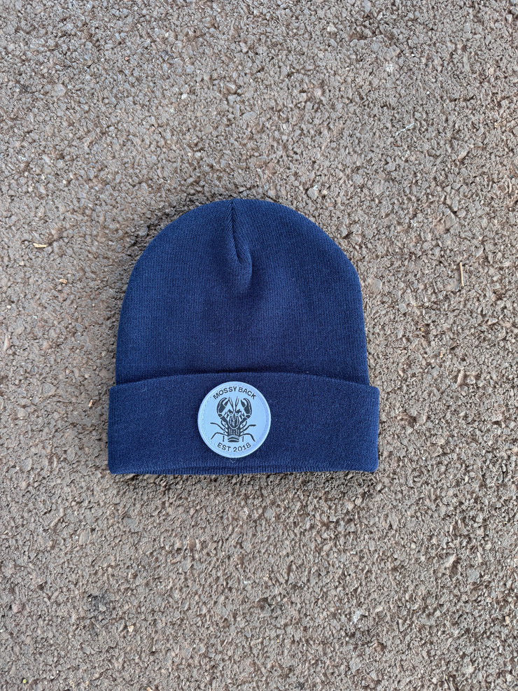 Mossy Beanie - Navy Blue