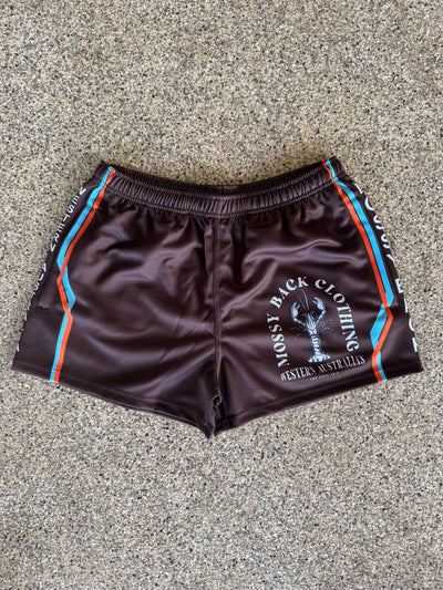 Mossy Back Footy/Rugby shorts with Zip Pockets