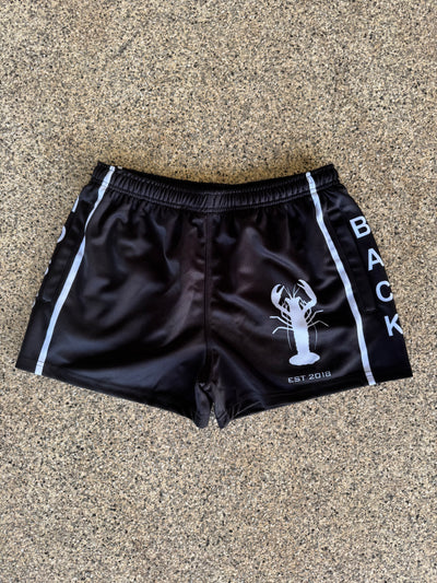 Mossy Back Footy/Rugby shorts with Zip Pockets