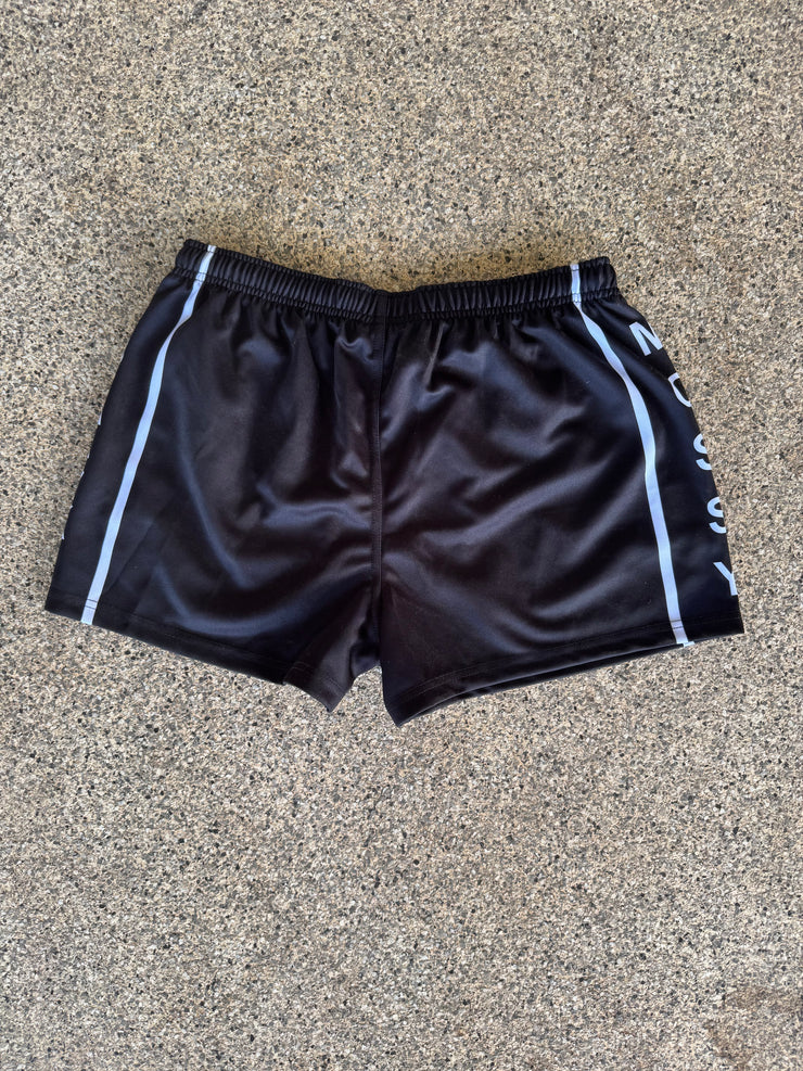 Mossy Back Footy/Rugby shorts with Zip Pockets