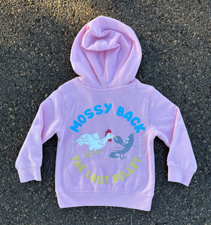 Kids Pink Last Pellet Hoodie