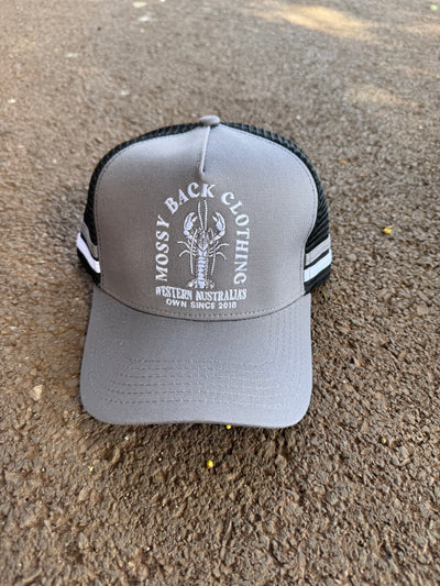 Mossy Back - Grey Trucker