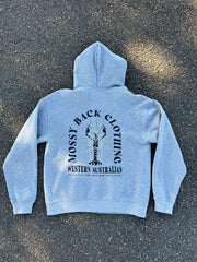 Mossy Back Zipper Hoodie