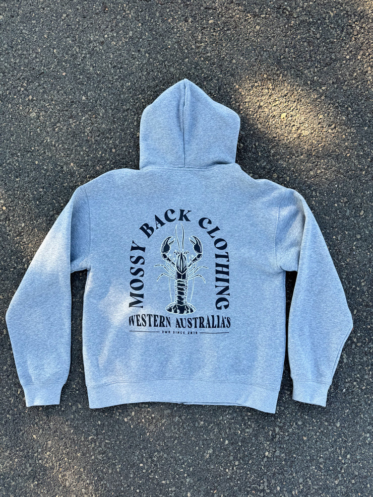 Mossy Back Zipper Hoodie
