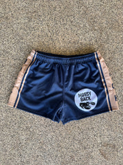 Mossy Back Footy/Rugby shorts with Zip Pockets