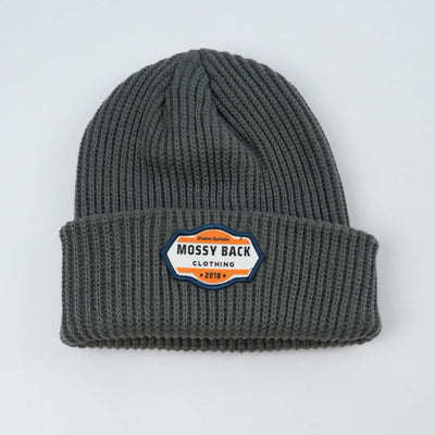 Mossy Grey knitted Beanie