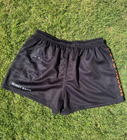 Mossy Back Footy/Rugby Shorts with Zip pockets