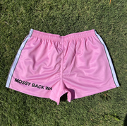 Mossy Back Footy/Rugby Shorts with Zip Pockets